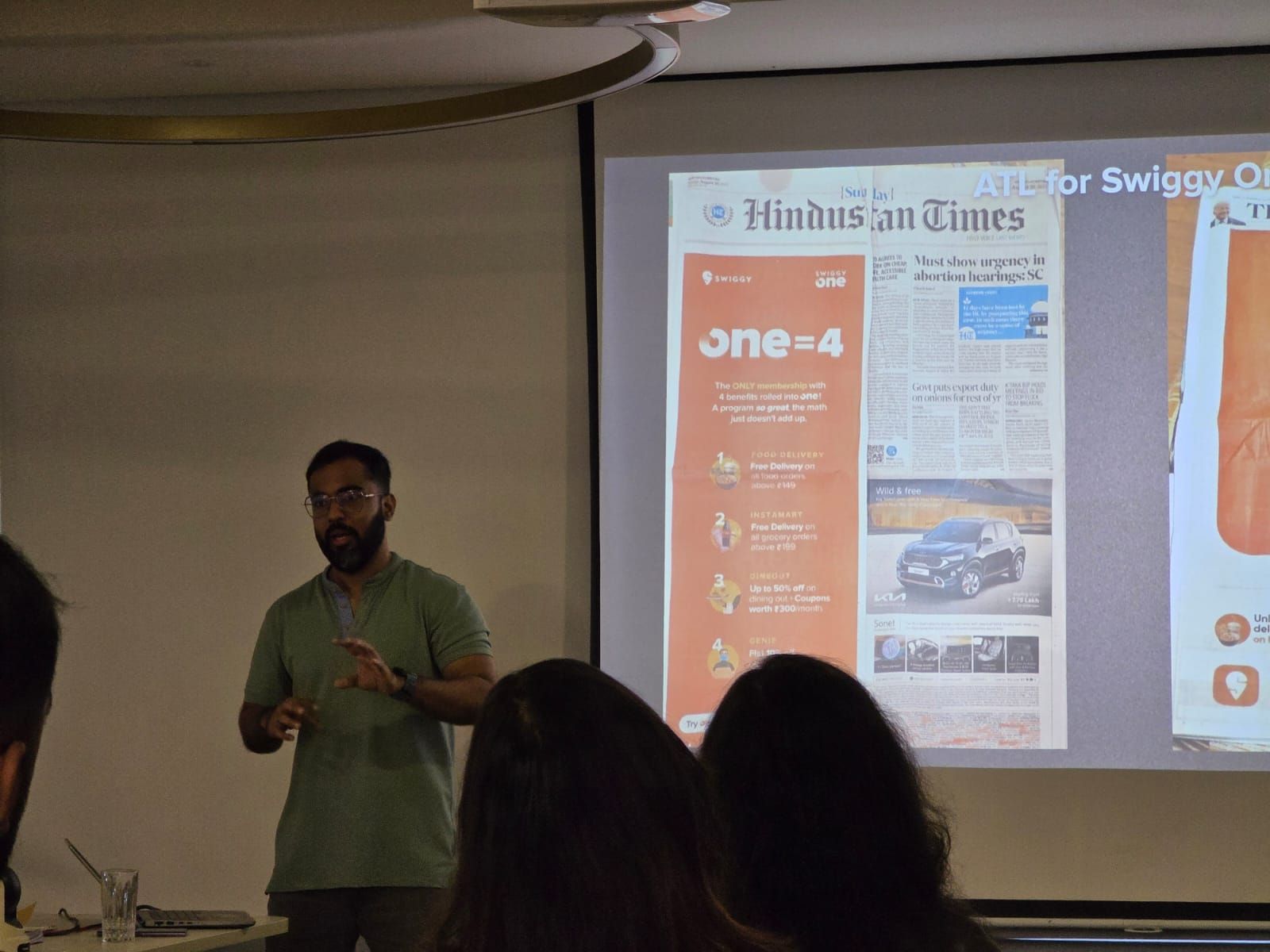 Swiggy Campaign Presentation - Workshop session featuring Swiggy marketing campaign case study and strategy presentation
